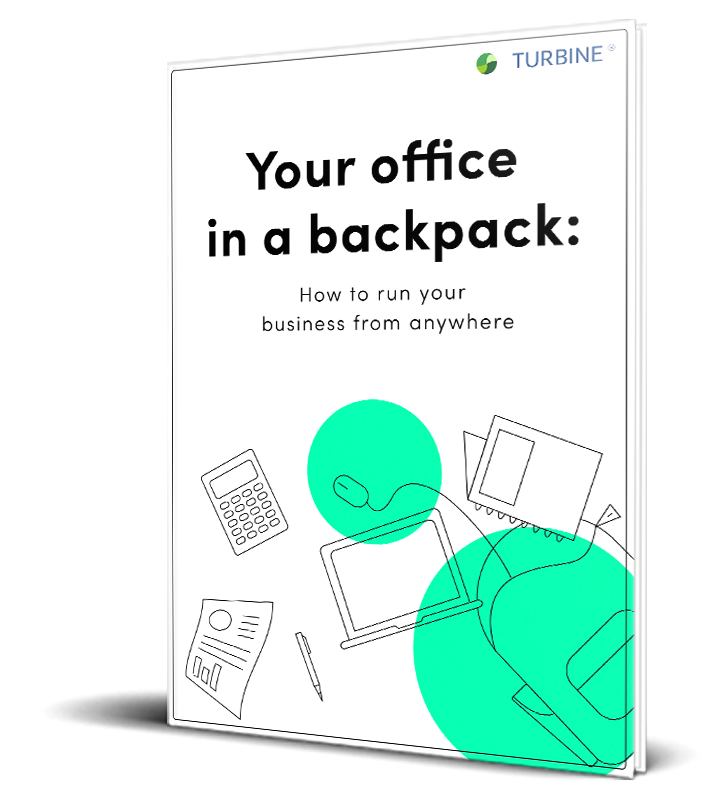 Turbine-Your office in a backpack-mockup ebook